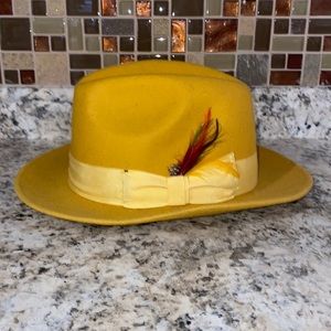 Alberto Celini Mens Fedora Hat Size XL NWT